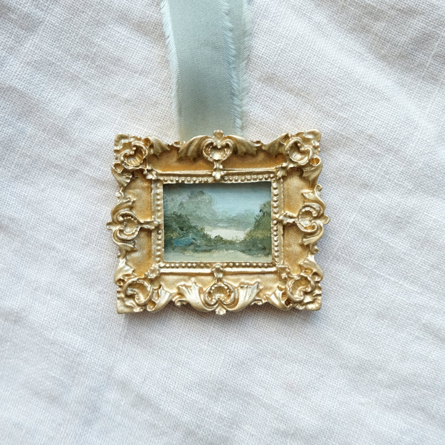 English Countryside - Framed Print Ornament