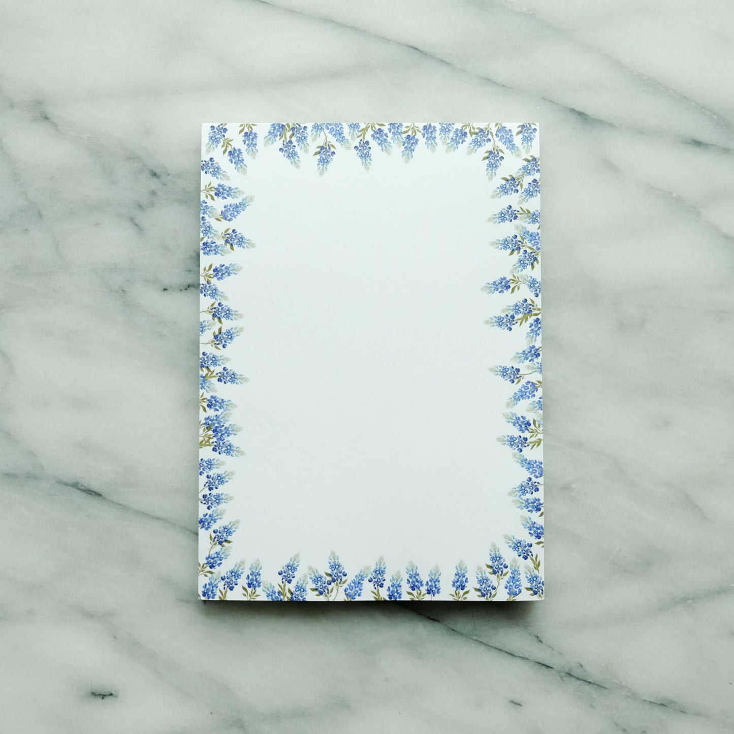 Bluebonnet Border Notepad