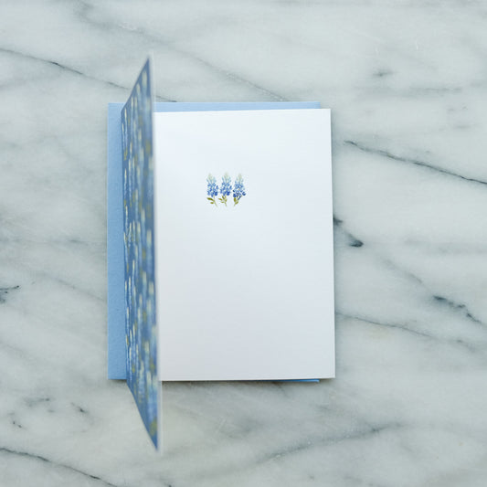 Bluebonnet Notecard - Midnight