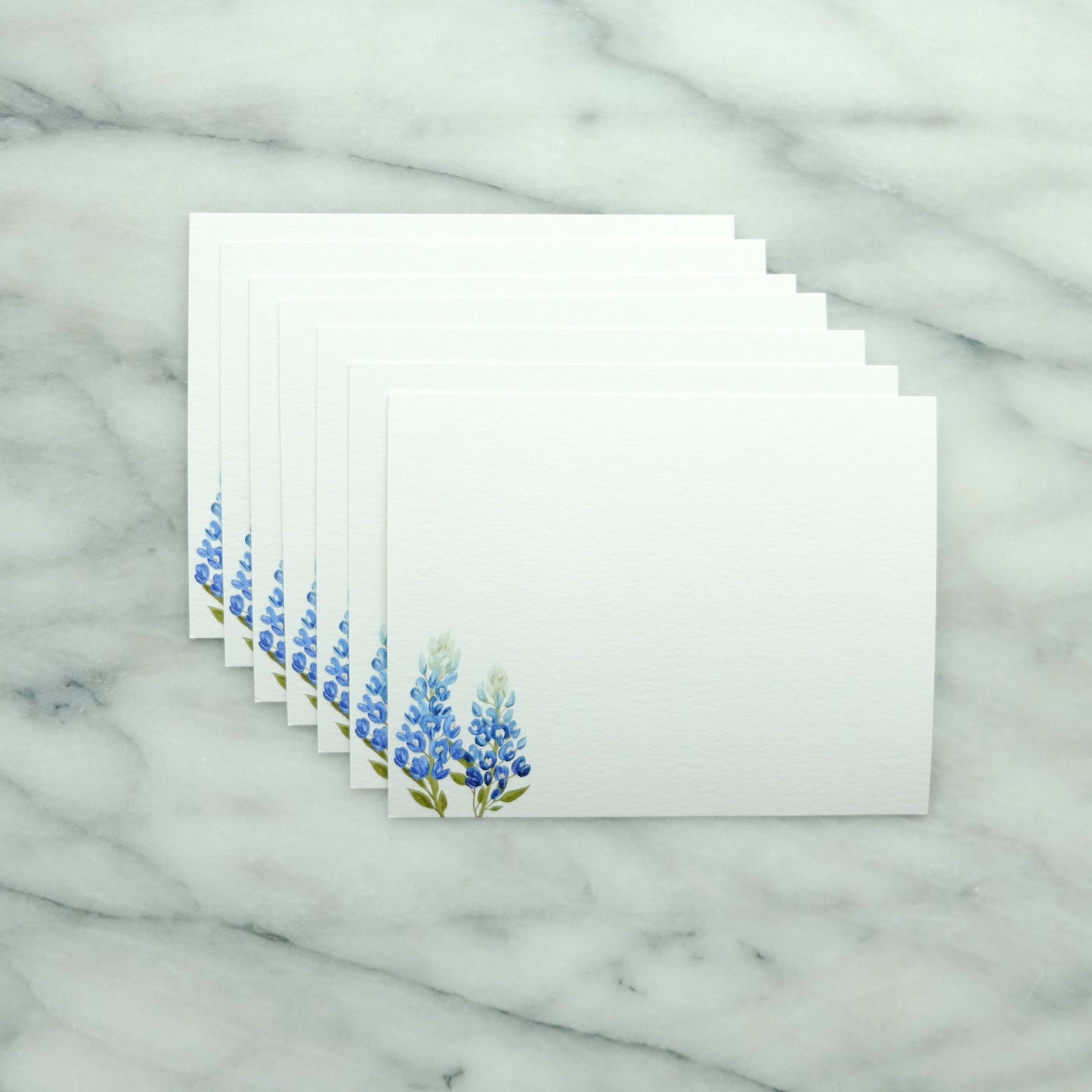Bluebonnet Flat Notecard Set
