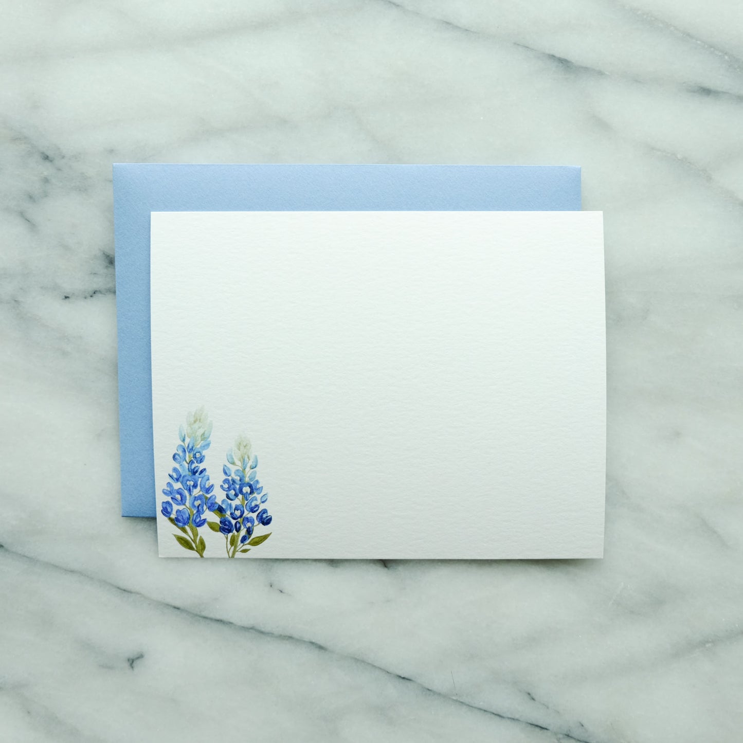 Bluebonnet Flat Notecard Set