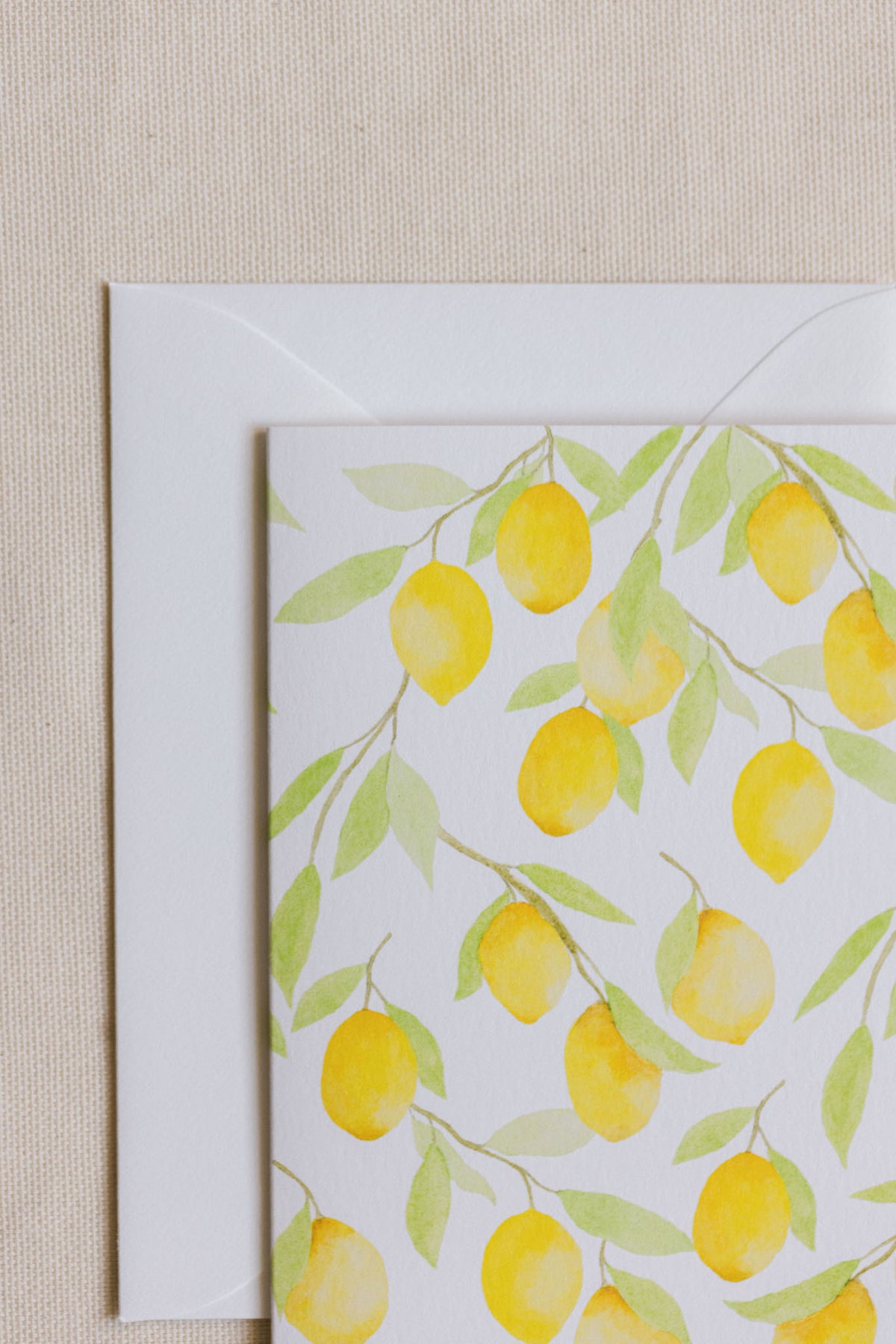 Lemon Notecard