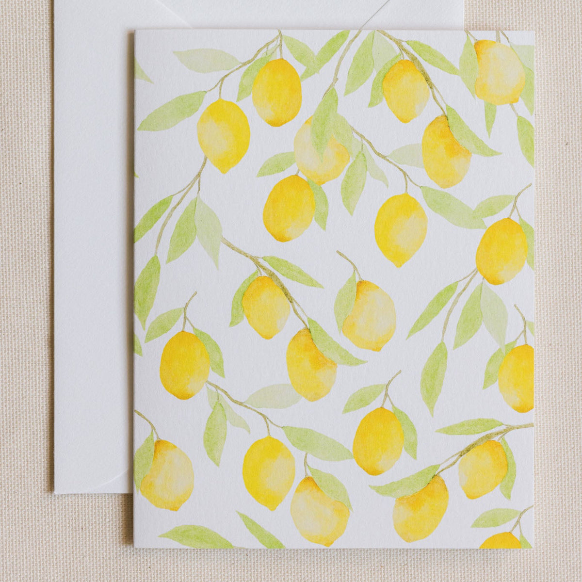 Lemon Notecard